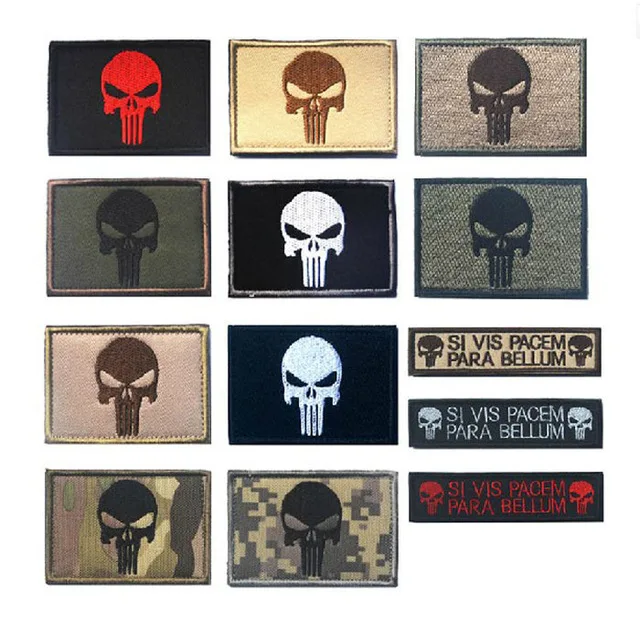 Punisher Patch the Tactical Military Patches Badges PUNISHER SKULL SWAT SPECIAL OPS USA ARMY MORALE PATCHES For Backpack jacket
Punisher Patch the Tactical Military Patches Badges PUNISHER SKULL SWAT SPECIAL OPS USA ARMY MORALE PATCHES For Backpack jacket