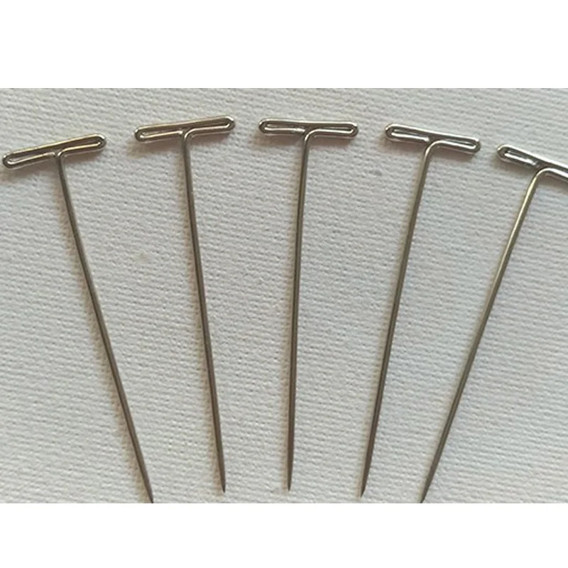100PCS T Pin 2" (51mm) For Wig Toupee Making Fix On Canvas Block Head Tools Modelling Postiing Memos DIY Styling Tool
100PCS T Pin 2" (51mm) For Wig Toupee Making Fix On Canvas Block Head Tools Modelling Postiing Memos DIY Styling Tool