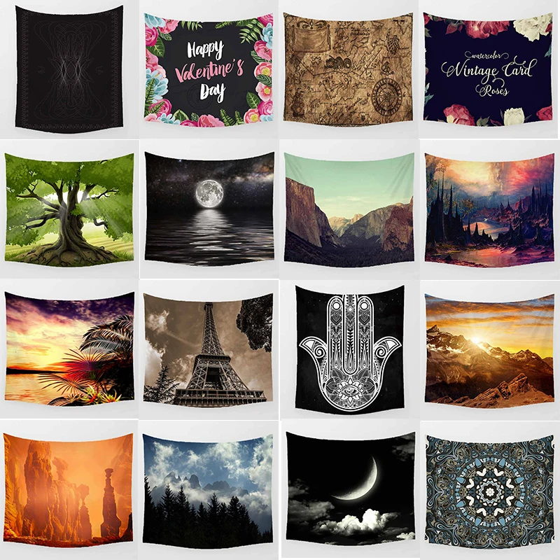 Hot sale large different styles large wall hanging tapestry home decoration wall tapestry tapiz pared L 200*150cm M 150*130cm
Hot sale large different styles large wall hanging tapestry home decoration wall tapestry tapiz pared L 200*150cm M 150*130cm