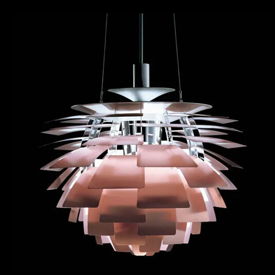 

38CM Poul Henningsen PH Artichoke Pendant Light Modern Aluminum Lamp Dining room Lighting Fixture PL067