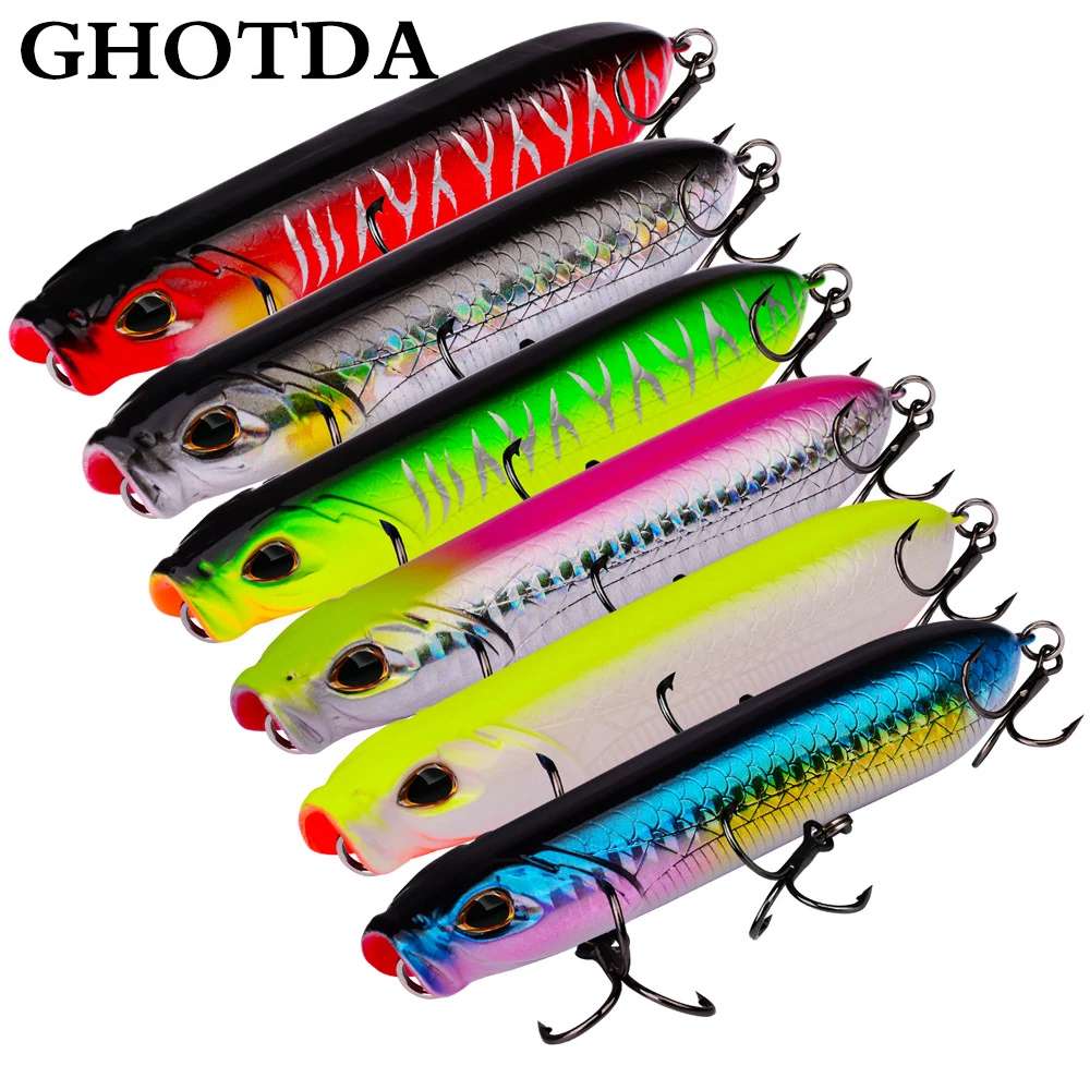 1 pcs Big Popper Fishing Lures 3d Eyes Bait Crankbait Wobblers Tackle Iscas 17g / 0.6oz 10.3cm / 4''
1 pcs Big Popper Fishing Lures 3d Eyes Bait Crankbait Wobblers Tackle Iscas 17g / 0.6oz 10.3cm / 4''