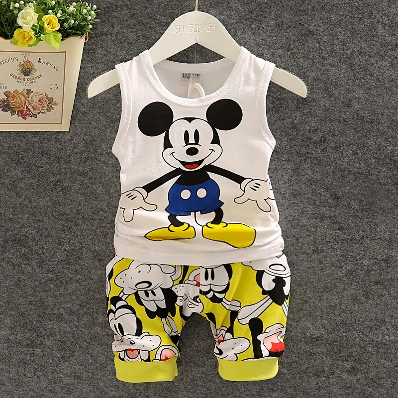 BibiCola Baby Boys summer Clothes Sport Suit Cartoon boys top Vest+shorts 2 pcs clothes Set Tracksuit Set boys Clothing Set
BibiCola Baby Boys summer Clothes Sport Suit Cartoon boys top Vest+shorts 2 pcs clothes Set Tracksuit Set boys Clothing Set