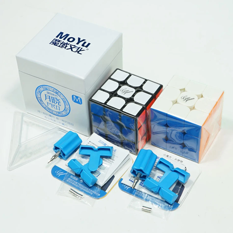 Original MoYu Guoguan Yuexiao Pro 3x3 GuoGuan Brand Magico Cubo Professional Funny Toys
Original MoYu Guoguan Yuexiao Pro 3x3 GuoGuan Brand Magico Cubo Professional Funny Toys