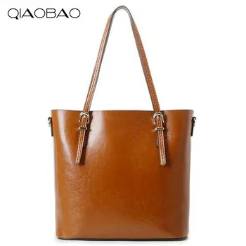 QIAOBAO Women famous brands 100% genuine leather bag women Large capacity designer shoulder bag 2019 fashion bolsos totes
QIAOBAO Women famous brands 100% genuine leather bag women Large capacity designer shoulder bag 2019 fashion bolsos totes