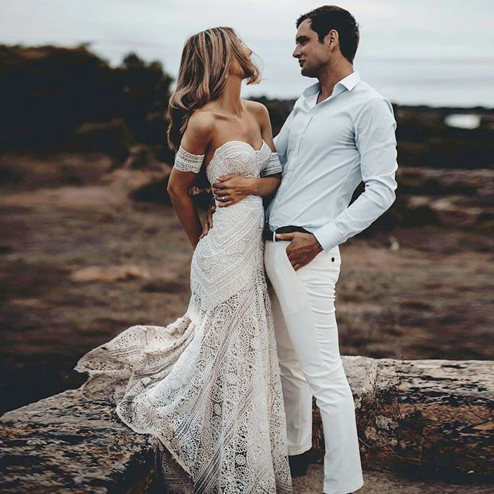 Bbonlinedress Beach Wedding dresses 2019 Lace Mermaid Wedding Dresses Court Train Bridal Gowns Vestido de noiva
Bbonlinedress Beach Wedding dresses 2019 Lace Mermaid Wedding Dresses Court Train Bridal Gowns Vestido de noiva