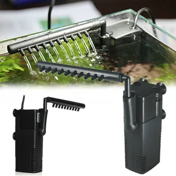 Aquarium Internal Filter Submersible 3 in 1 Filter Water Pump For Fish Turtle Shrimp 3W 300L/H
Aquarium Internal Filter Submersible 3 in 1 Filter Water Pump For Fish Turtle Shrimp 3W 300L/H