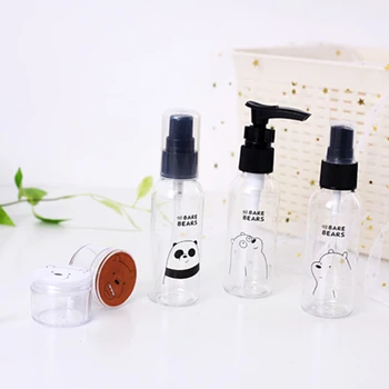 Creative Cute Bear Series Travel Storage Sub-Bottle Organizer Home Bathroom Outdoor Portable Lotion Fashion Storage Bottle
Creative Cute Bear Series Travel Storage Sub-Bottle Organizer Home Bathroom Outdoor Portable Lotion Fashion Storage Bottle