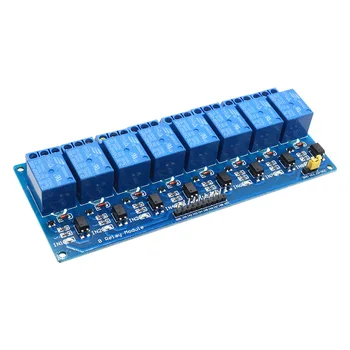 

Glyduino 8 Channel Relay With Optocoupler 8 Way Control Panel PLC Relay 5V Module for Arduino PIC AVR MCU DSP ARM