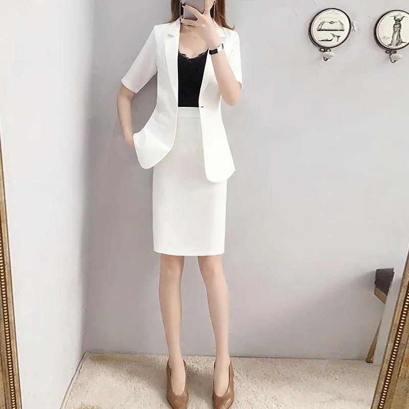 2019 womens suits set 2 pieces with skirt office suits for women white skirt and blouse set skirt suit for women
2019 womens suits set 2 pieces with skirt office suits for women white skirt and blouse set skirt suit for women