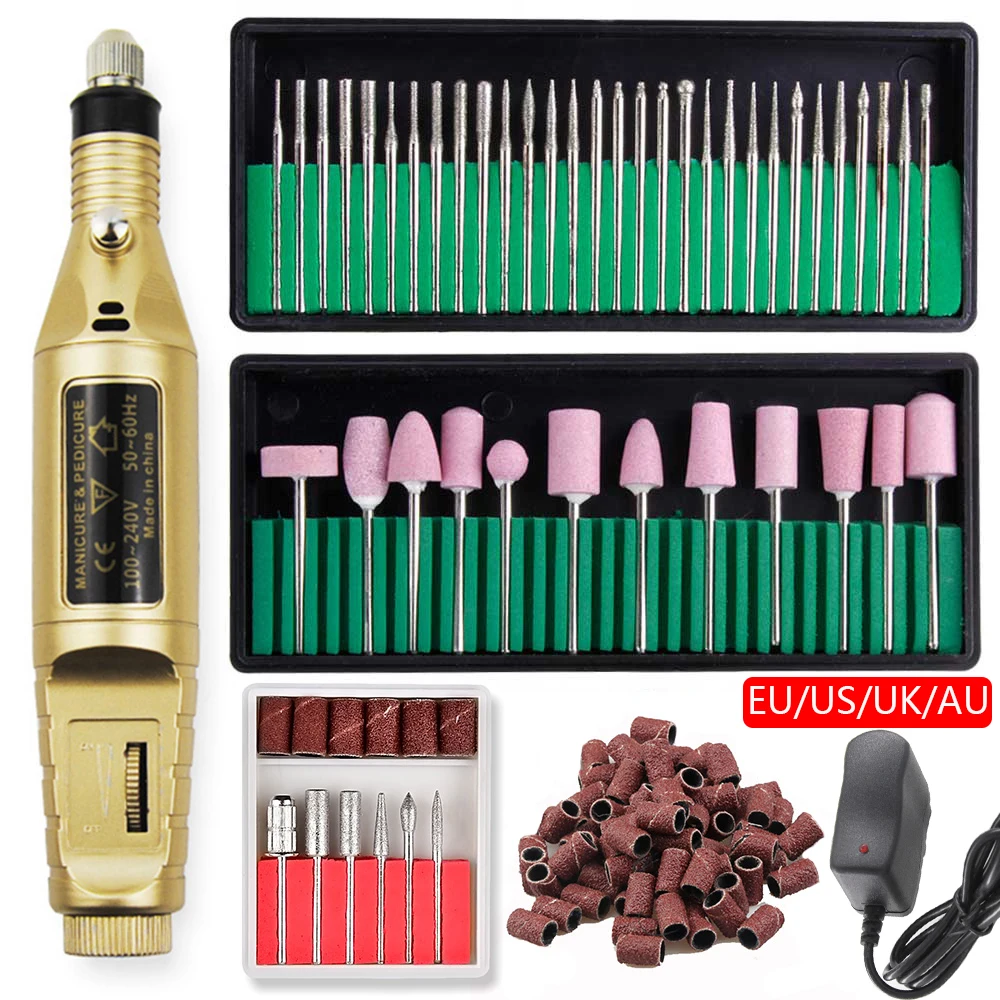 Professional Manicure Machine Electric Nail Drill Bits Set Mill Cutter Nail Art Sanding File Gel Polish Remover Ceramic Cutter
Professional Manicure Machine Electric Nail Drill Bits Set Mill Cutter Nail Art Sanding File Gel Polish Remover Ceramic Cutter
