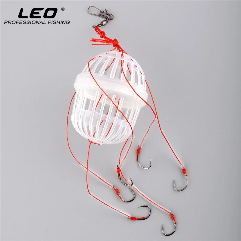 High Quality Plastic Spherical Cage Explosion Hook with Six Carbon Steel Fishhooks Carp Fishing Hooks
High Quality Plastic Spherical Cage Explosion Hook with Six Carbon Steel Fishhooks Carp Fishing Hooks