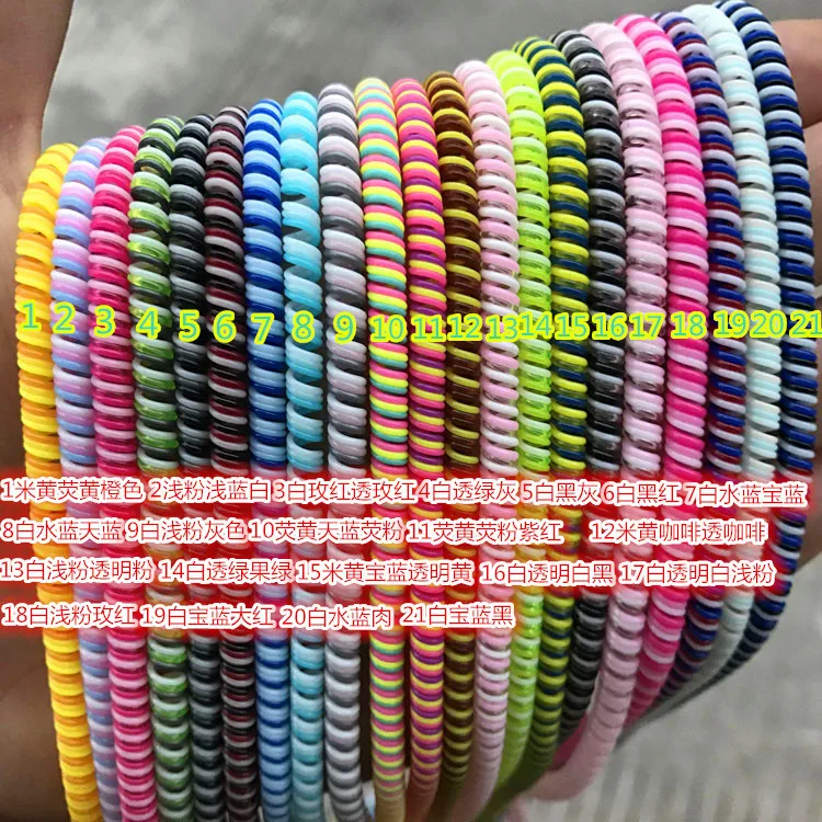Length 1.4M 3 in 1 Colorful TPU spiral USB Charging cable cord protector wrap cable winder for iphone 5 5s 6 6s 7 8 for Android
Length 1.4M 3 in 1 Colorful TPU spiral USB Charging cable cord protector wrap cable winder for iphone 5 5s 6 6s 7 8 for Android