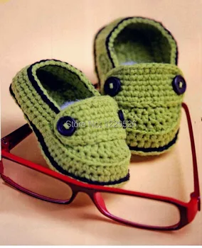 Hand Crochet Baby Shoes,Soft Infant Baby Shoes