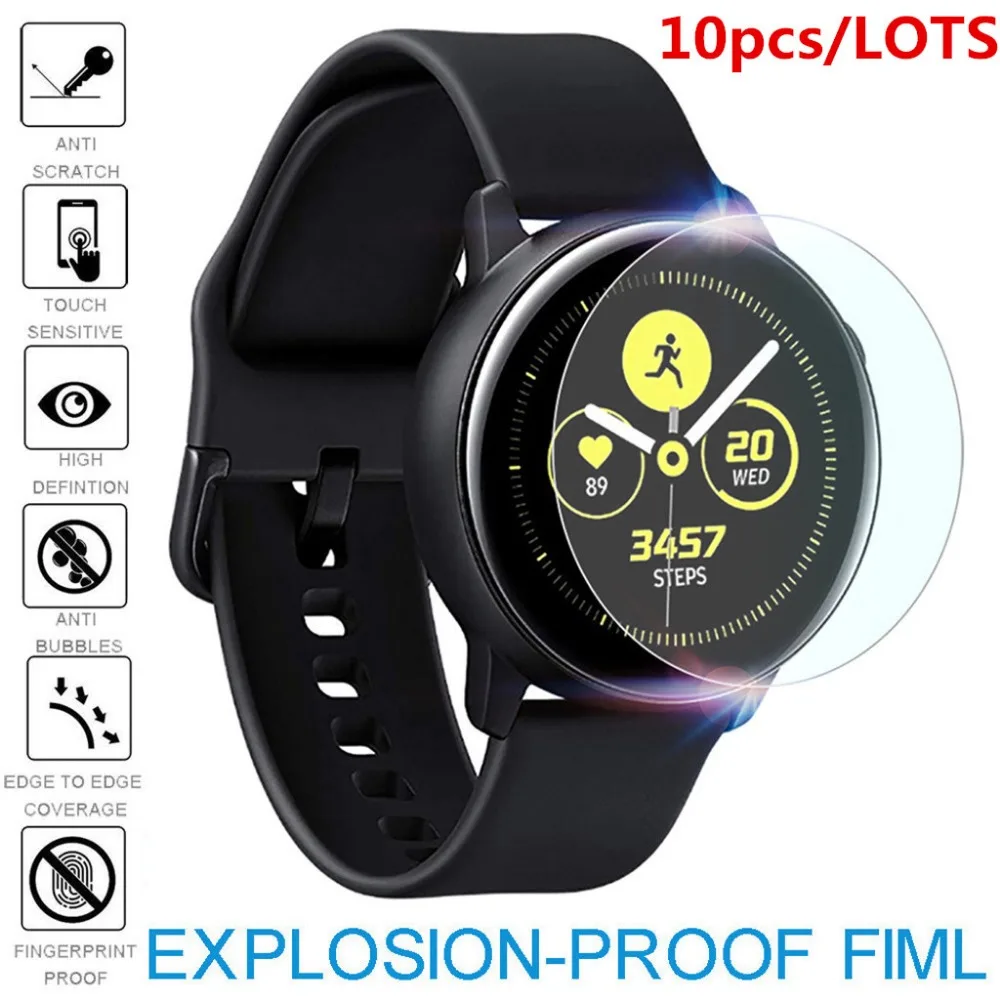 10 Pack Screen Protector For Samsung Galaxy Watch Active 40mm Smart Watch Nano Explosion-proof High Definition Anti-shock Film
10 Pack Screen Protector For Samsung Galaxy Watch Active 40mm Smart Watch Nano Explosion-proof High Definition Anti-shock Film