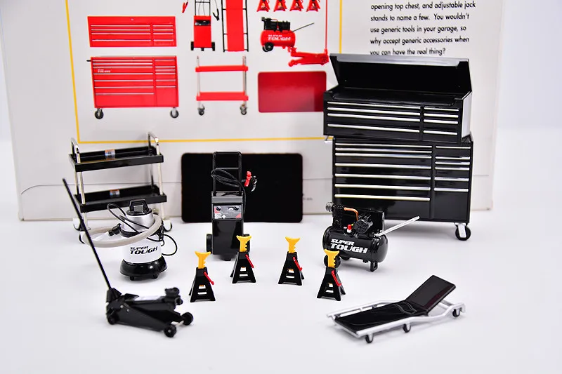 New die-cast metal 1:18 garage car park model field repair market alloy tools DIY scene accessories toys
New die-cast metal 1:18 garage car park model field repair market alloy tools DIY scene accessories toys