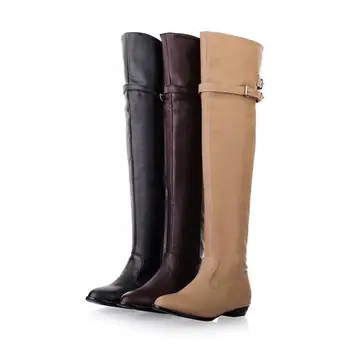 Spring And Autumn Fashion High Leg Over The Knee Shoes Women Motorcycle Boots Flat Heel Martin Boots Snow Boots Single Shoes 
Spring And Autumn Fashion High Leg Over The Knee Shoes Women Motorcycle Boots Flat Heel Martin Boots Snow Boots Single Shoes