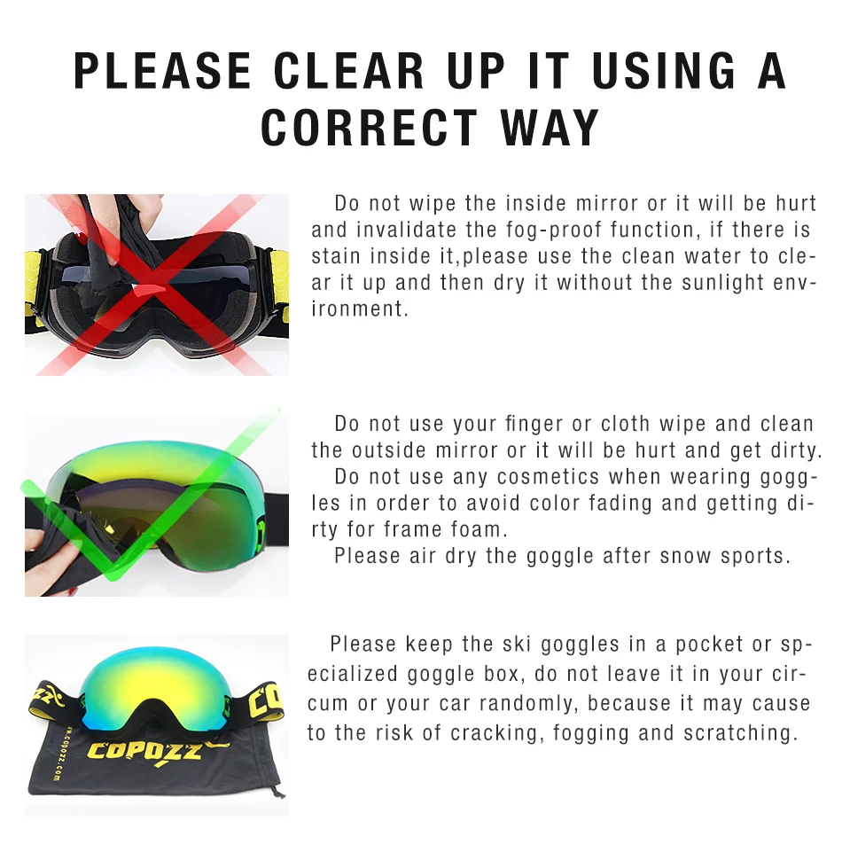 magnetic ski goggles 13