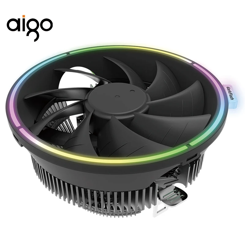 Aigo Void RGB CPU Cooler 3 Pin Heatsink RGB cooler Cpu Fan Radiator Master Cooling Upside Down Ram Quietly Game
Aigo Void RGB CPU Cooler 3 Pin Heatsink RGB cooler Cpu Fan Radiator Master Cooling Upside Down Ram Quietly Game