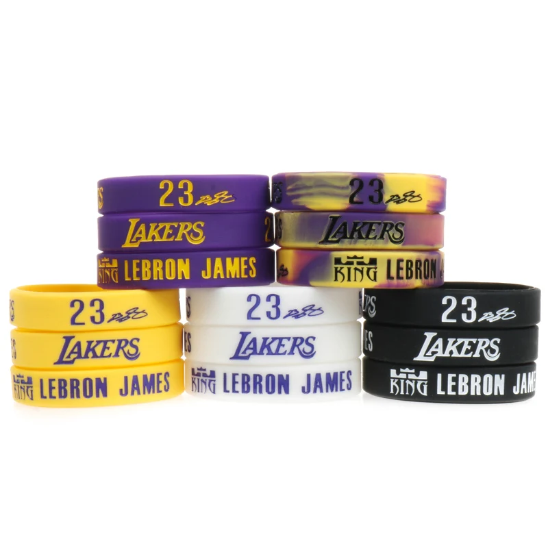 KingJames rubber cuff mens bracelets 2018 LA Lebron James basketball Lake I promise Sports Silicone Wristband adjustable
KingJames rubber cuff mens bracelets 2018 LA Lebron James basketball Lake I promise Sports Silicone Wristband adjustable