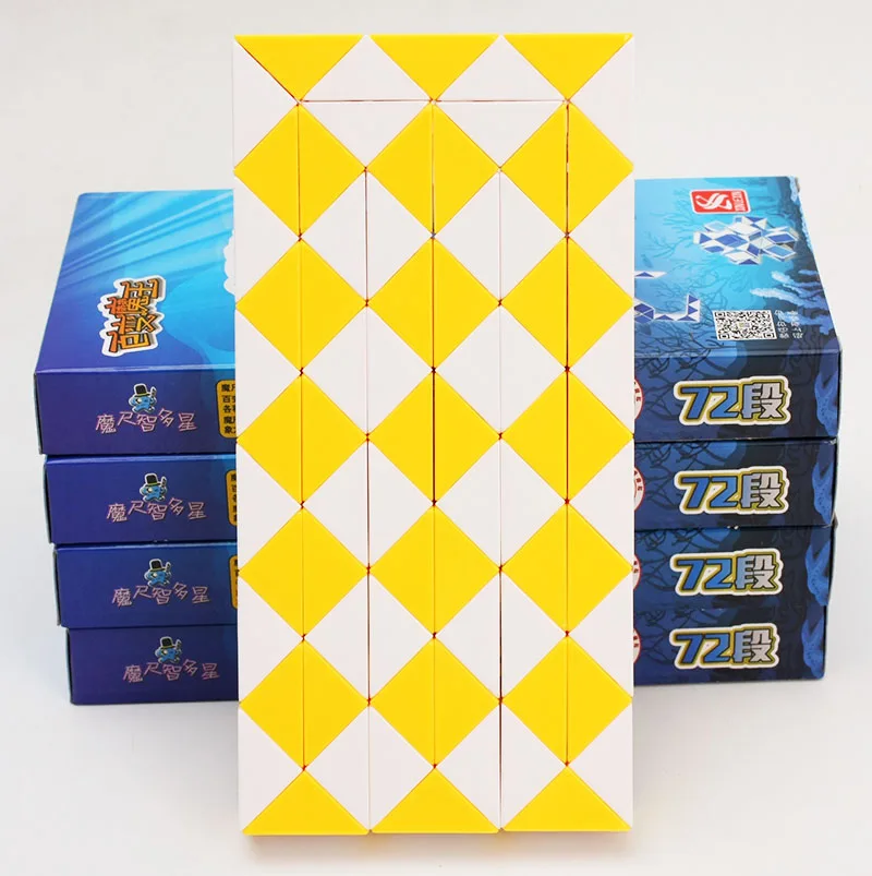 Magic 72 Snake Twist Cube Puzzle Ruler 3D Snake Toys Children Educational Special Gifts DIY Toys Learning&Educational Cubo magic
Magic 72 Snake Twist Cube Puzzle Ruler 3D Snake Toys Children Educational Special Gifts DIY Toys Learning&Educational Cubo magic
