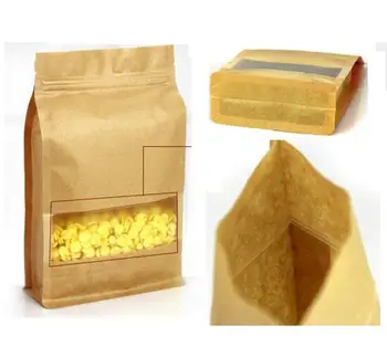20x30cm Large kraft paper Zip Lock Packing Bag Stand Up Pouch Resealable Doypack Retail Zipper food Coffee Storage bag
20x30cm Large kraft paper Zip Lock Packing Bag Stand Up Pouch Resealable Doypack Retail Zipper food Coffee Storage bag