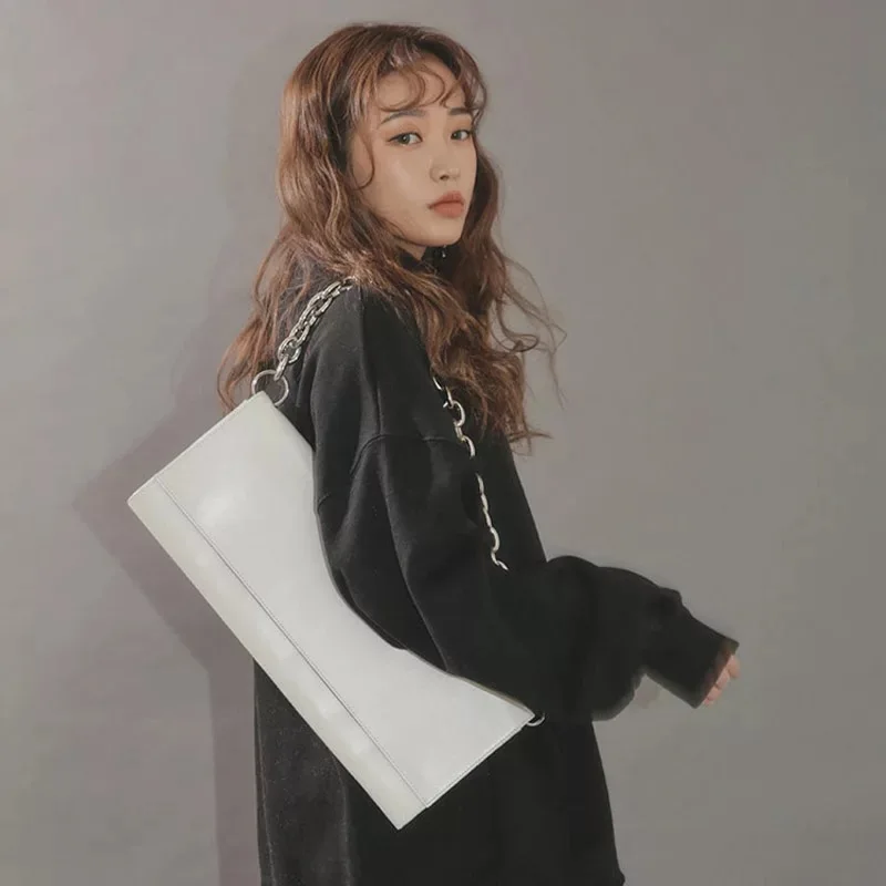 2019 New Fashion Spring And Summer Women Casual Rectangular Envelope Bags Thick Chain Shoulder Bags Handbag 
2019 New Fashion Spring And Summer Women Casual Rectangular Envelope Bags Thick Chain Shoulder Bags Handbag