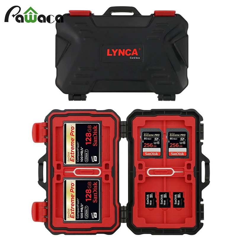 Portable Travel Memory Card Case Carrying Holder Organizer Waterproof 24 Slots Memory Card Case Box for Card Pin TF&SD&CF Cards
Portable Travel Memory Card Case Carrying Holder Organizer Waterproof 24 Slots Memory Card Case Box for Card Pin TF&SD&CF Cards