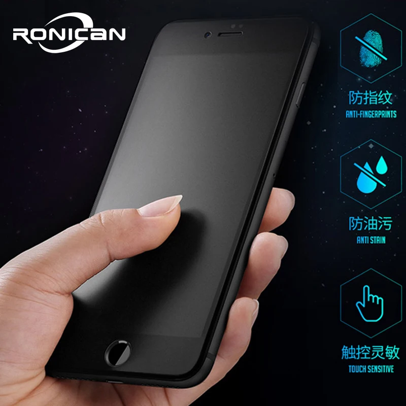 9H 2.5D Matte Frosted Full Cover Tempered Glass Screen Protector for iPhone X XS MAX XR 10 8 7 6s 6 Plus 7Plus Anti fingerprints
9H 2.5D Matte Frosted Full Cover Tempered Glass Screen Protector for iPhone X XS MAX XR 10 8 7 6s 6 Plus 7Plus Anti fingerprints
