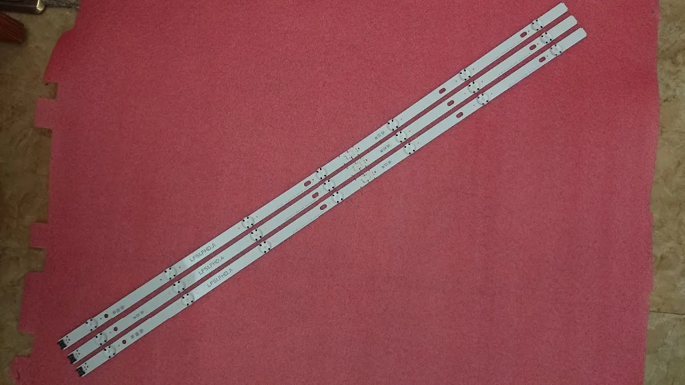 New Kit 3 PCS 7LED 860mm LED backlight strip for LG 43LF5100 LF51_FHD_A LF51_FHD_B LGE_WICOP_FHD 43INCH_REV00_A/B_150511
New Kit 3 PCS 7LED 860mm LED backlight strip for LG 43LF5100 LF51_FHD_A LF51_FHD_B LGE_WICOP_FHD 43INCH_REV00_A/B_150511