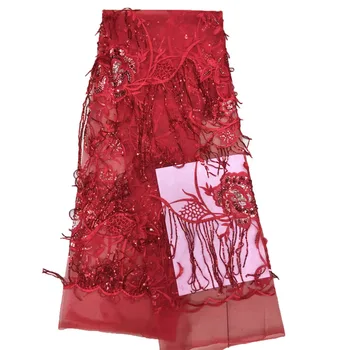Latest Red Tulle Lace Fabric, African Sequins Lace Fabric, Latest African Laces 2018 With Sequins HJ1131-1
Latest Red Tulle Lace Fabric, African Sequins Lace Fabric, Latest African Laces 2018 With Sequins HJ1131-1