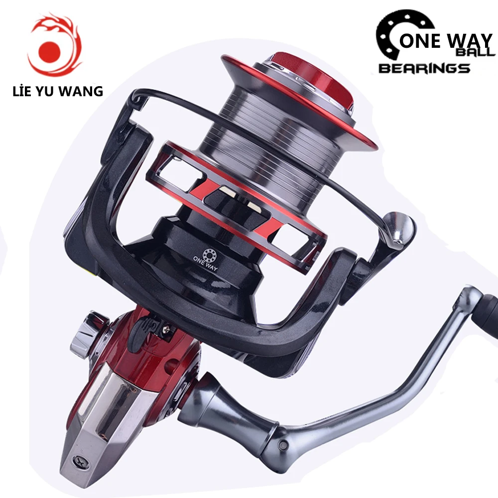 Lieyuwang 1000-10000 Spinning Reel Big Trolling Fishing Reels 5 Size 13+1 Ball Bearings Feeder Carp Metal Fishing Reel Shimano
Lieyuwang 1000-10000 Spinning Reel Big Trolling Fishing Reels 5 Size 13+1 Ball Bearings Feeder Carp Metal Fishing Reel Shimano