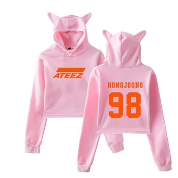 2019 2019 New Kpop ATEEZ Print High Quality Women Cat Kawaii Hoodies Sweatshirt Outwear Girl Crop Top Hoodies Kpop Fans Hoodies
2019 2019 New Kpop ATEEZ Print High Quality Women Cat Kawaii Hoodies Sweatshirt Outwear Girl Crop Top Hoodies Kpop Fans Hoodies