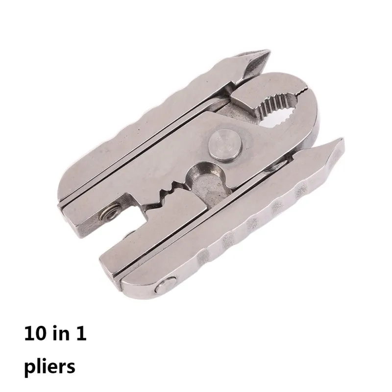 10 in 1 Multi - function Outdoor Tool Clamp Mini - pliers Portable Tool EDC Pocket Camping Gear Kits Tool
10 in 1 Multi - function Outdoor Tool Clamp Mini - pliers Portable Tool EDC Pocket Camping Gear Kits Tool