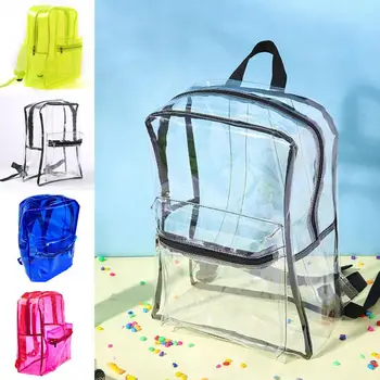 Stylish Waterproof Transparent Zipper Backpack School Bags for Teenage Girls Boys Large Capacity Travel Bagpack Daypack Mochila
Stylish Waterproof Transparent Zipper Backpack School Bags for Teenage Girls Boys Large Capacity Travel Bagpack Daypack Mochila