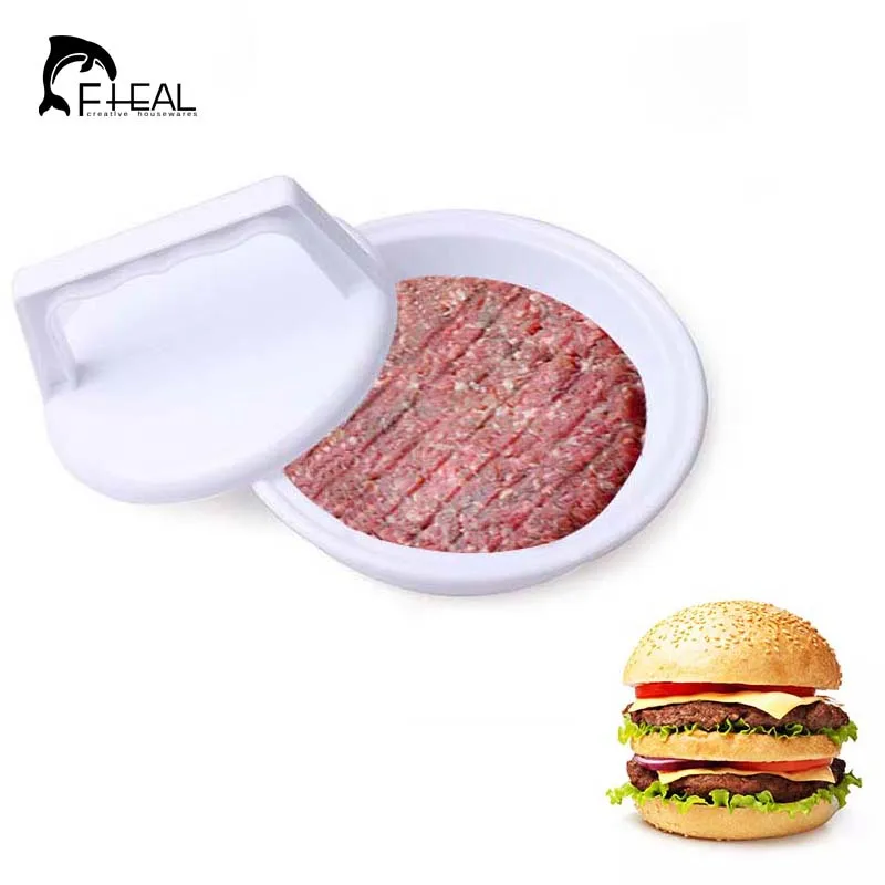 FHEAL 1 набор пластиковый пресс-инструмент для мяса гамбургеров Пэтти-мейкеры