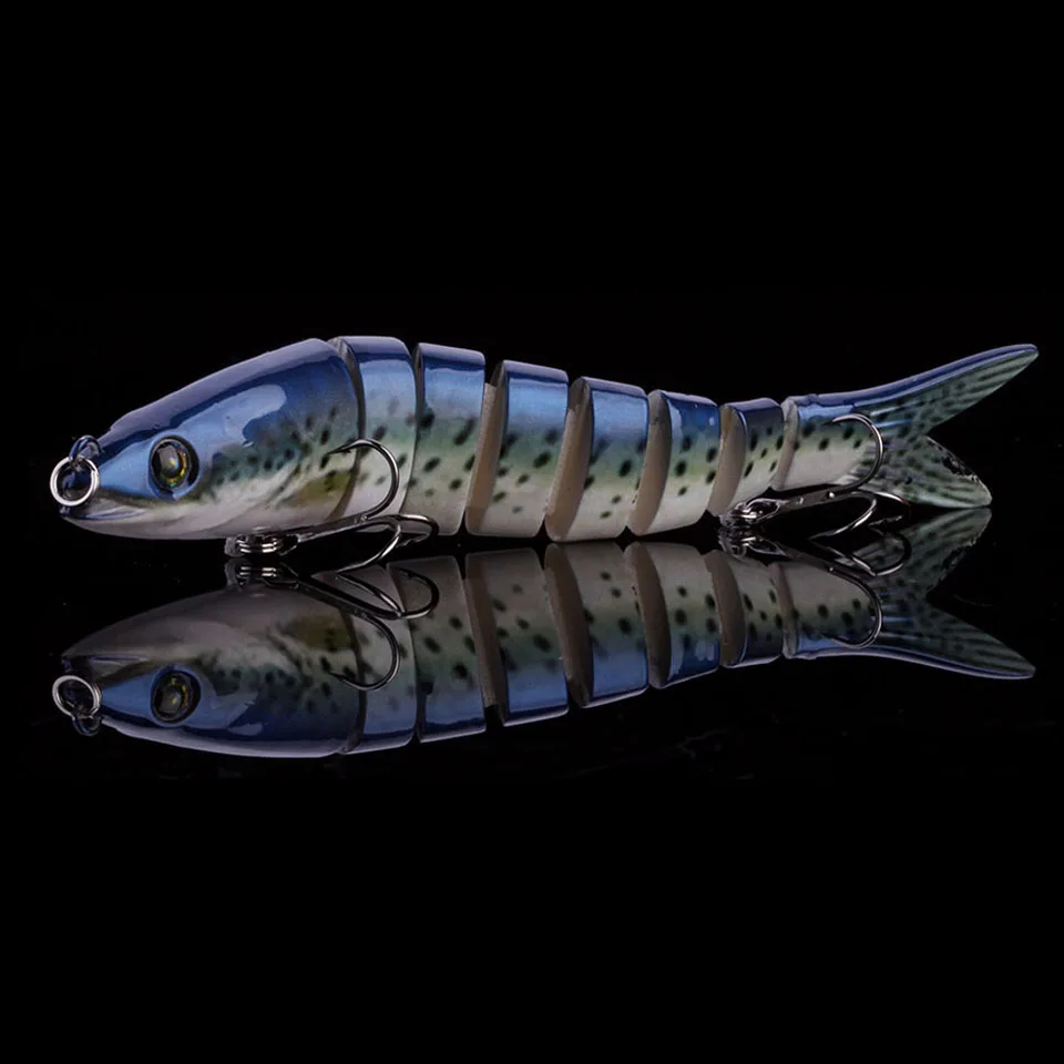 WALK FISH 13.28cm 19g Wobblers 8 Segments Fishing Lures Multi Jointed Swimbait Hard Bait Fishing Tackle For Bass Isca Crankbait
WALK FISH 13.28cm 19g Wobblers 8 Segments Fishing Lures Multi Jointed Swimbait Hard Bait Fishing Tackle For Bass Isca Crankbait