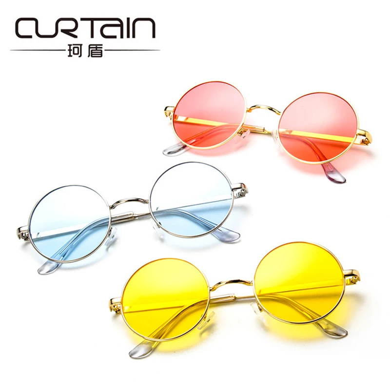 CURTAIN 2019 Classic Round Glasses Sunglasses Korean Version Retro Men's Women's Fashion Sunglass Blinders Lunettes De Soleil
CURTAIN 2019 Classic Round Glasses Sunglasses Korean Version Retro Men's Women's Fashion Sunglass Blinders Lunettes De Soleil