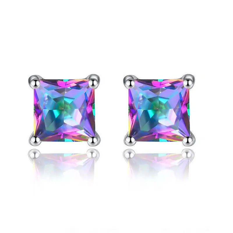 SHUANGR New Fashion Cubic Zirconia Stud Earrings For Women 12 Colors Crystal Gem Ear Jewelry Gift Brincos Hypoallergenic 2018
SHUANGR New Fashion Cubic Zirconia Stud Earrings For Women 12 Colors Crystal Gem Ear Jewelry Gift Brincos Hypoallergenic 2018