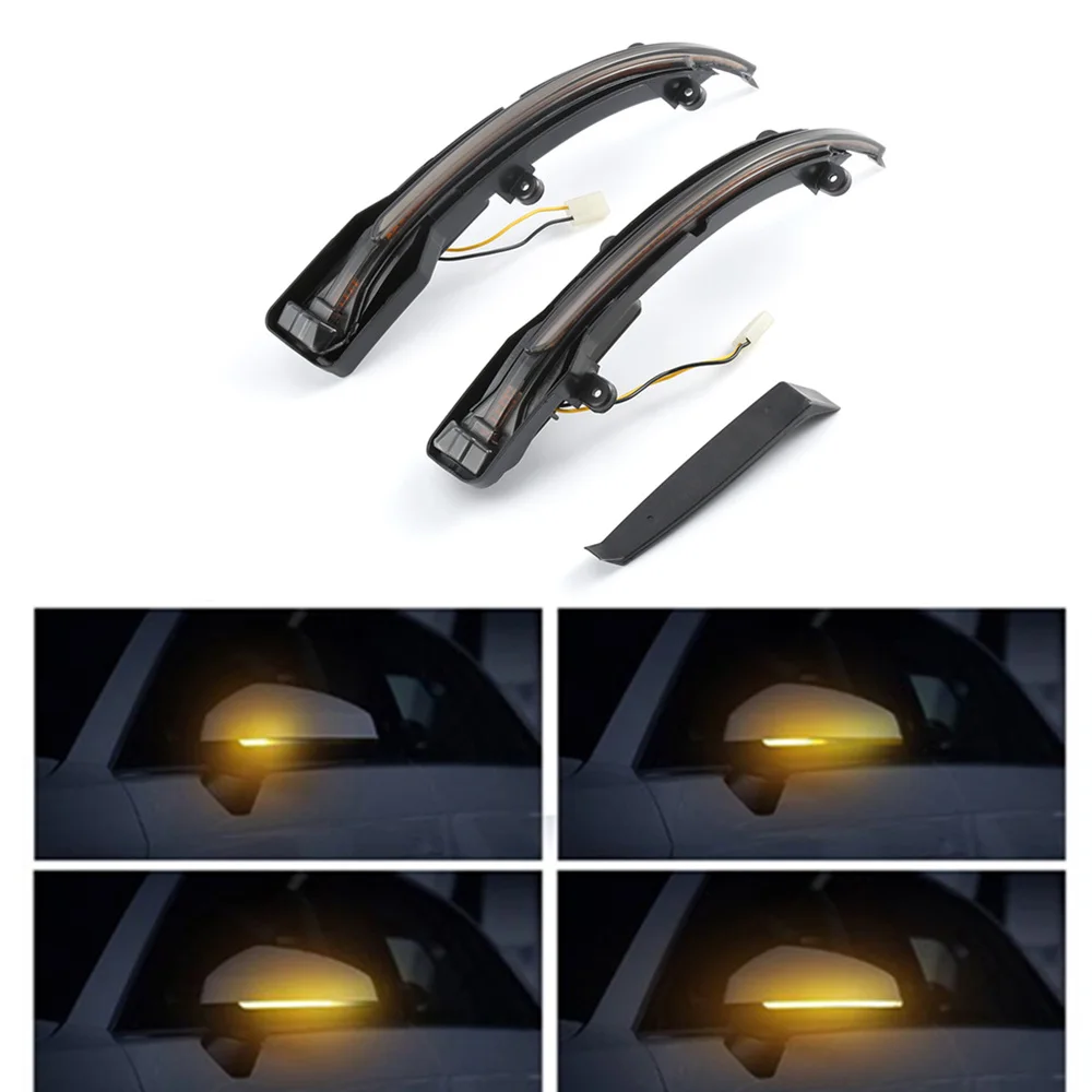 Dynamic Turn Signal LED Side Rearview Mirror Indicator Blinker Repeater Light For Audi Q5 SQ5 8R 2010-2017 Q7 Facelift 2010-2015
Dynamic Turn Signal LED Side Rearview Mirror Indicator Blinker Repeater Light For Audi Q5 SQ5 8R 2010-2017 Q7 Facelift 2010-2015