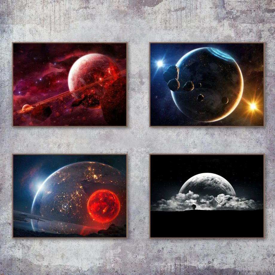 Solar System Planet Sun Earth Glacier Man Wall Art Canvas Painting Nordic Posters And Prints Wall Pictures For Living Room Decor
Solar System Planet Sun Earth Glacier Man Wall Art Canvas Painting Nordic Posters And Prints Wall Pictures For Living Room Decor
