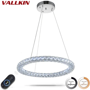 Dimmable Diamond Crystal Ring LED Chandeliers Crystal Lamp Modern Crystal Light Fixture Circle Hanging Lustres LED Lighitng
Dimmable Diamond Crystal Ring LED Chandeliers Crystal Lamp Modern Crystal Light Fixture Circle Hanging Lustres LED Lighitng
