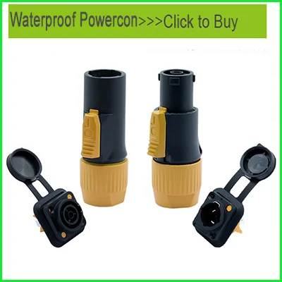 Waterproof powercon