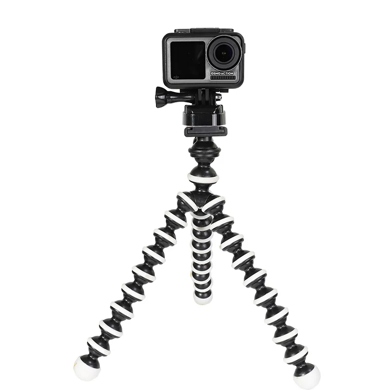 10" Flexible Bendable Octopus Tripod W/Quick-Release for DJI OSMO ACTION GoPro Hero 7/6/5/4 Session SJCAM EKEN Camera Accessory
10" Flexible Bendable Octopus Tripod W/Quick-Release for DJI OSMO ACTION GoPro Hero 7/6/5/4 Session SJCAM EKEN Camera Accessory