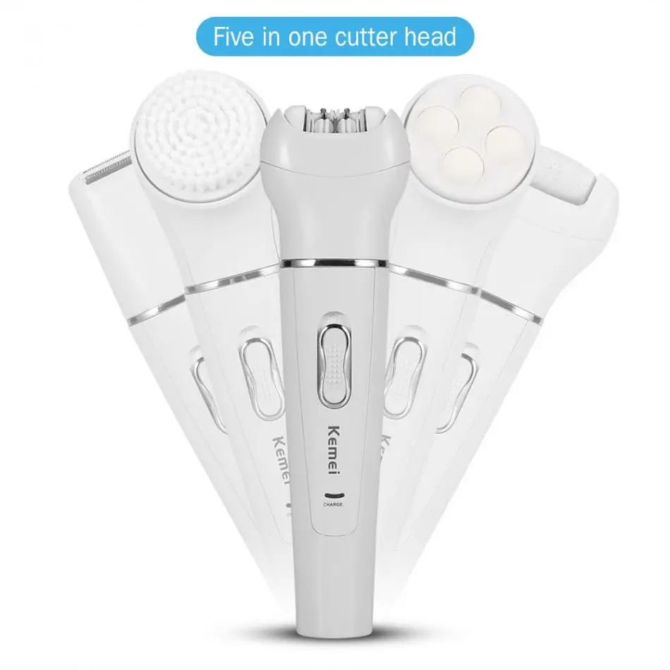 Electric Shaver Razor 5 In 1 Women Shaver Wool Device Women Epilator Shaving Lady's Shaver Callus Remover Facial Cleansing Brush
Electric Shaver Razor 5 In 1 Women Shaver Wool Device Women Epilator Shaving Lady's Shaver Callus Remover Facial Cleansing Brush