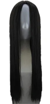 Black Hair Synthetic Heat Resistant Fiber Straight Hairpiece Middle Part Costume Cos-play Perruque Party Salon Women Hairsets
Black Hair Synthetic Heat Resistant Fiber Straight Hairpiece Middle Part Costume Cos-play Perruque Party Salon Women Hairsets