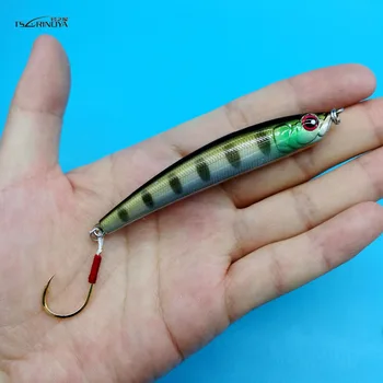 TSURINOYA 4PCS/LOT Sinking Pencil Fishing Lure with Single Hook 14.3g/8cm 10colors FREE SHIPPING 3D eyes Artificial Bait
TSURINOYA 4PCS/LOT Sinking Pencil Fishing Lure with Single Hook 14.3g/8cm 10colors FREE SHIPPING 3D eyes Artificial Bait