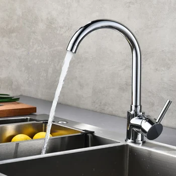 360 degree rotation Kitchen sink Faucet Single Handle cold and hot water Mixer Tap Brass Kitchen sink faucet Mixer kitchen tap 
360 degree rotation Kitchen sink Faucet Single Handle cold and hot water Mixer Tap Brass Kitchen sink faucet Mixer kitchen tap