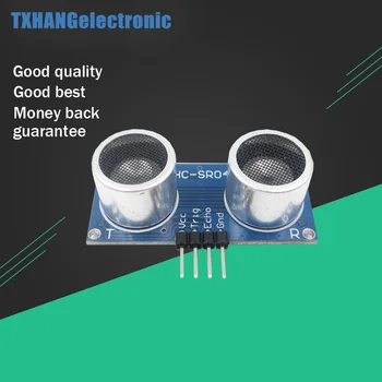 New Ultrasonic Module HC-SR04 Distance Measuring Transducer Sensor for Arduino uno
New Ultrasonic Module HC-SR04 Distance Measuring Transducer Sensor for Arduino uno