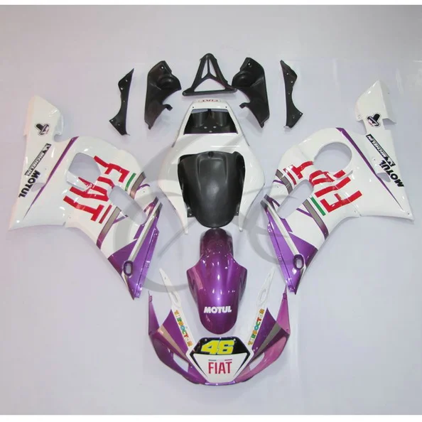 Purple ABS Fairing Bodywork Kit For YAMAHA YZF R6 YZF-R6 98-02 99 00 01 22A