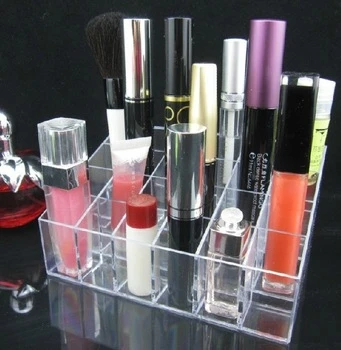 24Cases/Set Clear Trapezoid Makeup Display Lipstick Stand Case Cosmetic Organizer Holder
24Cases/Set Clear Trapezoid Makeup Display Lipstick Stand Case Cosmetic Organizer Holder